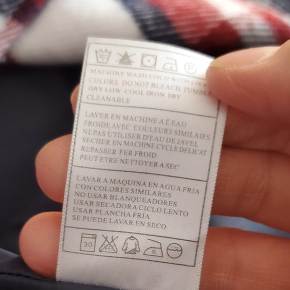 Hurley Plaid Double Breasted Babydoll Coat - Picture 10 of 11